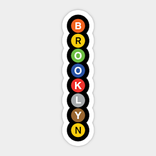 Brooklyn (version 2) Sticker